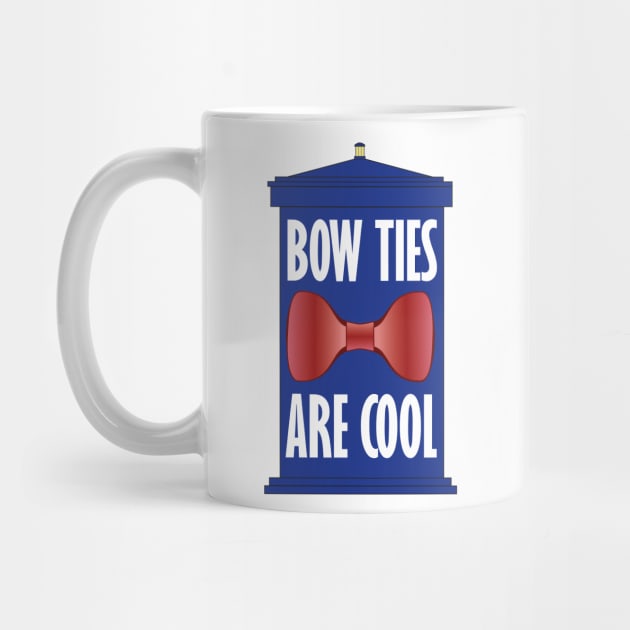 Bow Ties Are Cool - TARDIS - Doctor Who by SOwenDesign